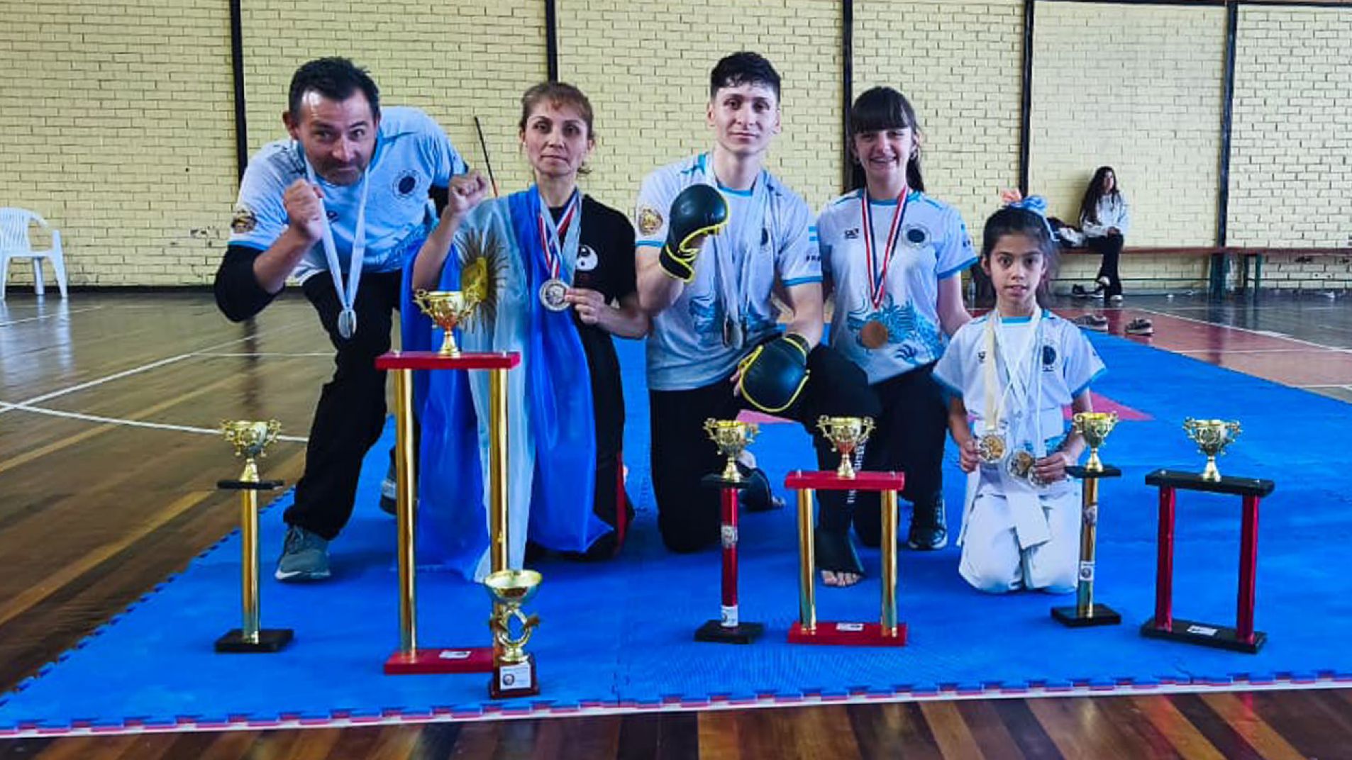 Escuela de Kung Fu de Villa Atuel campeona en competencia internacional