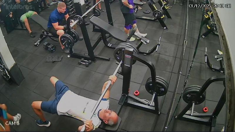 Un hombre murió tras sufrir un accidente en un gimnasio (Video)