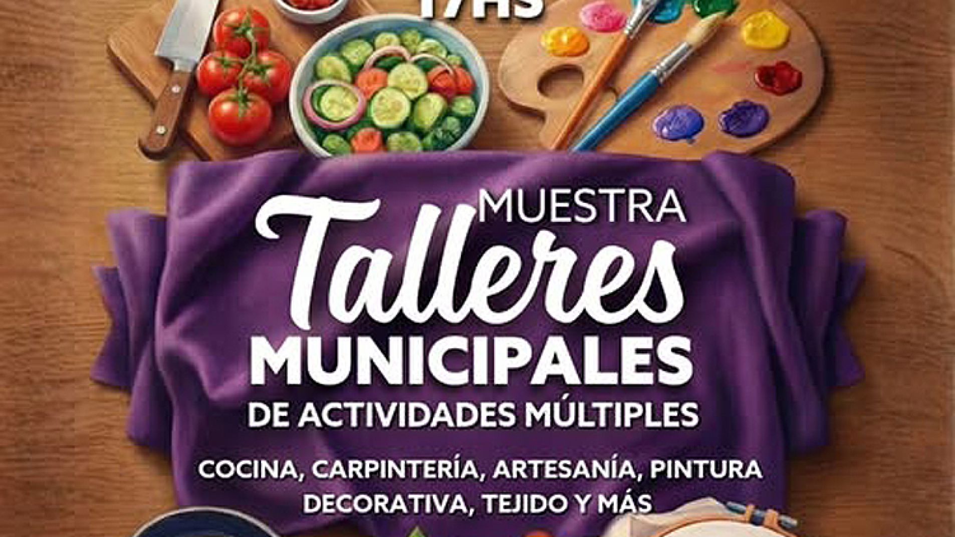 Exposición de los talleres socioculturales