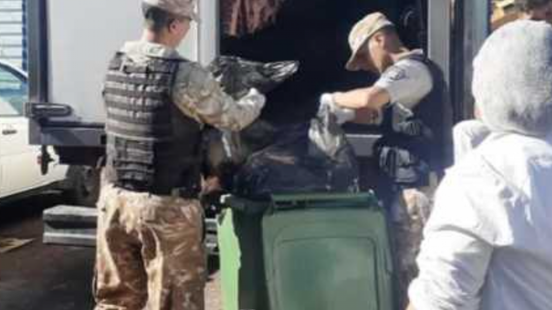 Decomisaron 200 kilos de pollo en mal estado transportados en un camión