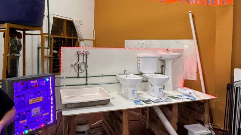 El Centro de Capacitación Laboral "1° de Mayo" mostró sus trabajos finales