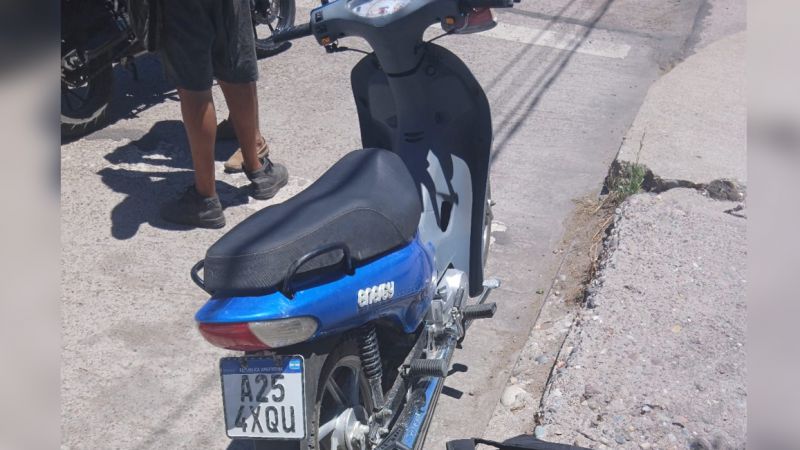 Detuvieron a motociclista borracho y sin licencia de conducir