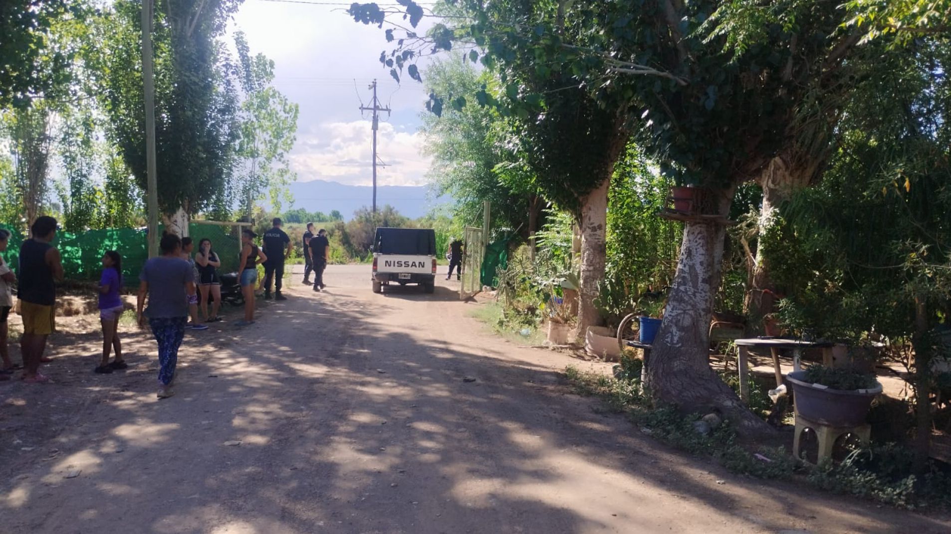El trágico hecho sucedió en una finca de Guaymallén.