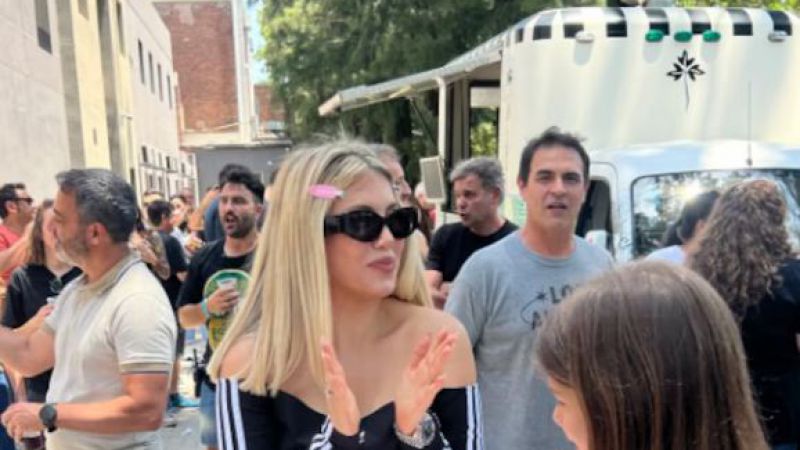 Wanda Nara festejó su cumpleaños con los participantes de MasterChef