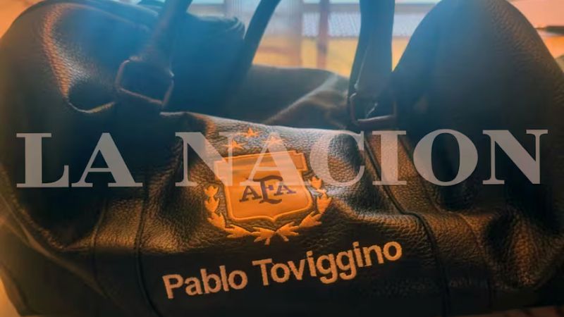 El bolso de Toviggino y la placa que lo vinculan con la mansión de Pilar