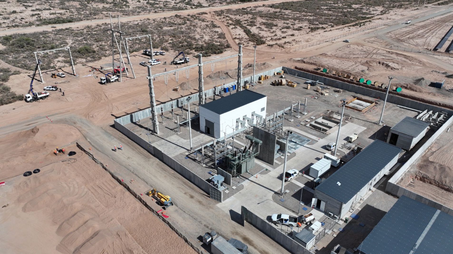 Avanza la construcción del Parque Solar San Rafael I