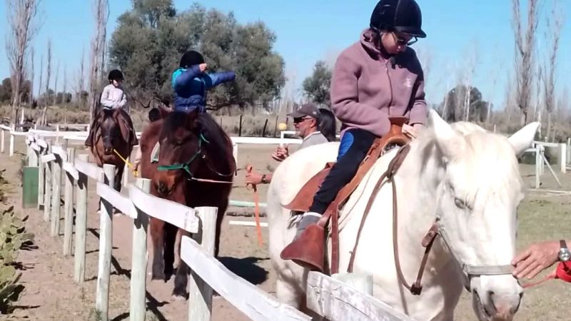 Tremo Kawell organiza una rifa para comprar alimentos para sus caballos