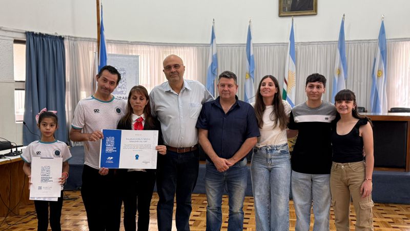 Declararon de Interés deportivo y social a la Escuela "Dragones del Sur"