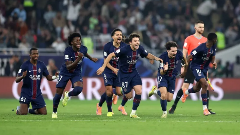 Por penales PSG es el campeón de la Copa Intercontinental