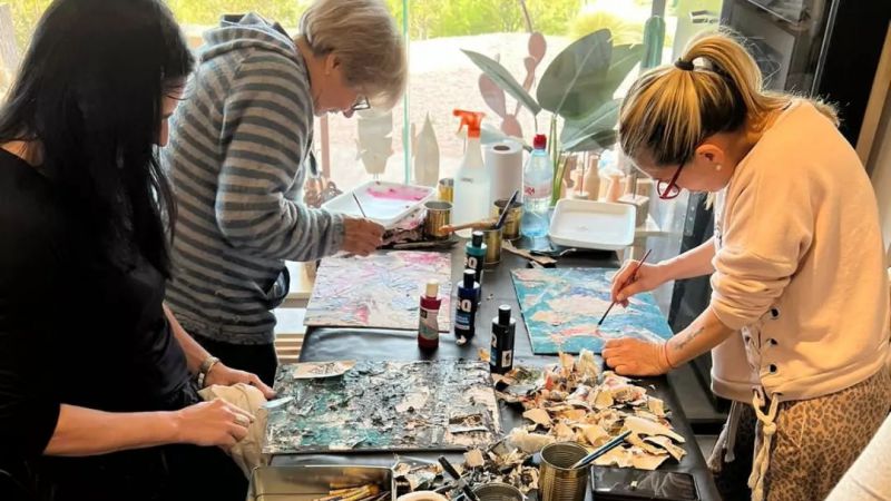 Muestra artística de Casa Taller