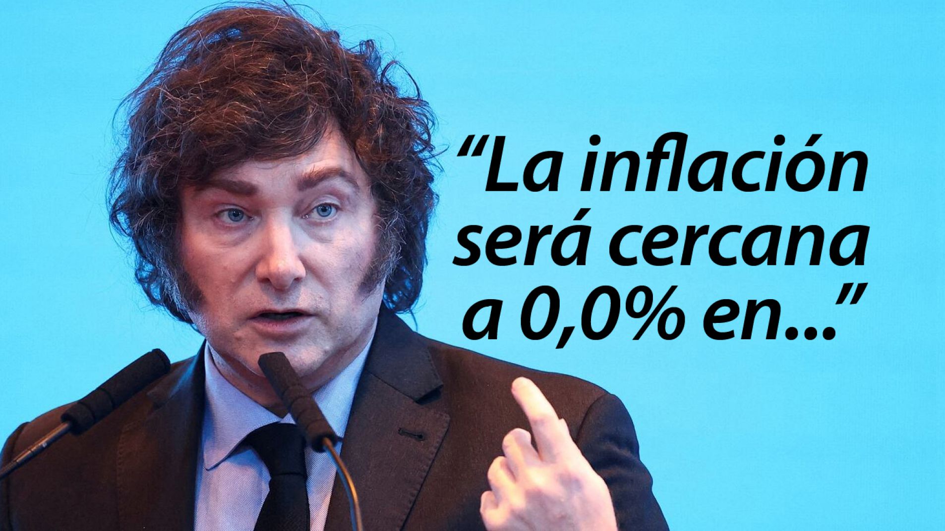 Milei afirmó que la inflación será cercana a cero: ¿Cuándo sería?