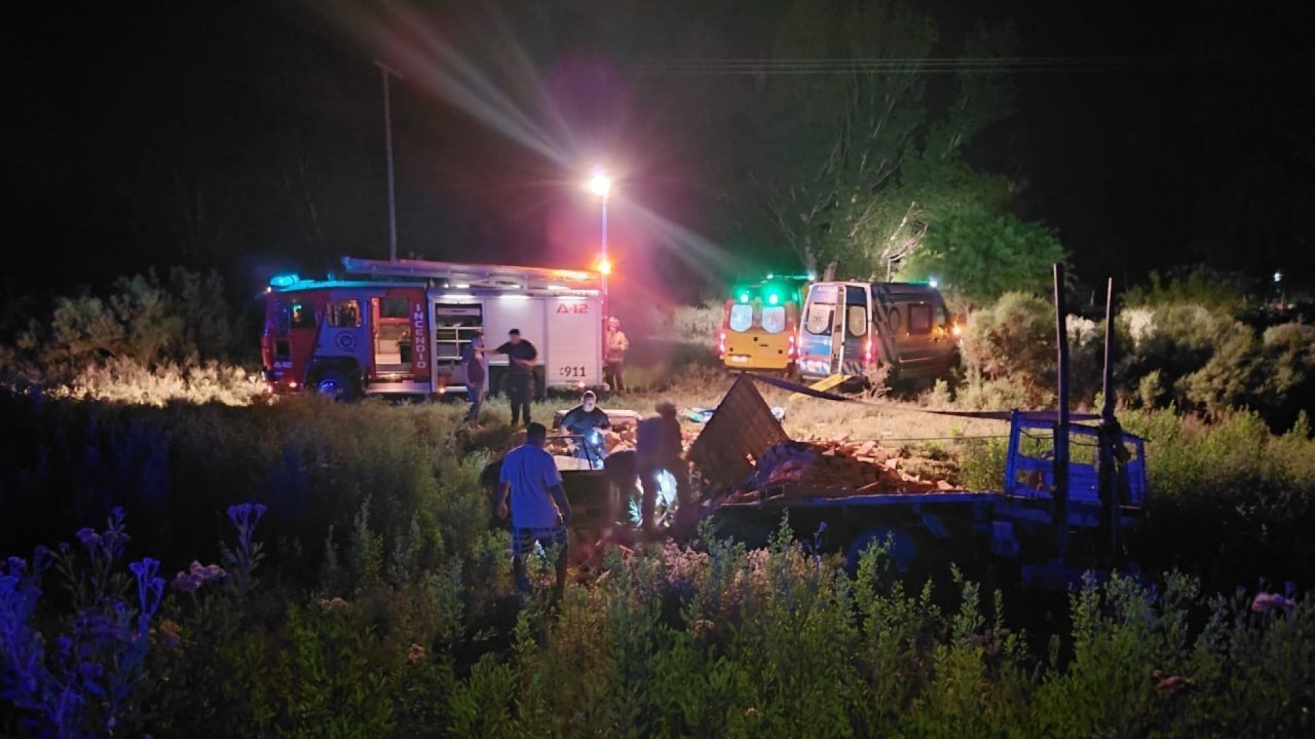 Dos tragedias viales dejaron como saldo la muerte de dos personas