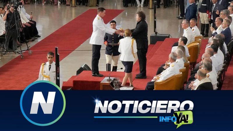 Joven sanrafaelino recibió una distinción de manos del presidente Milei