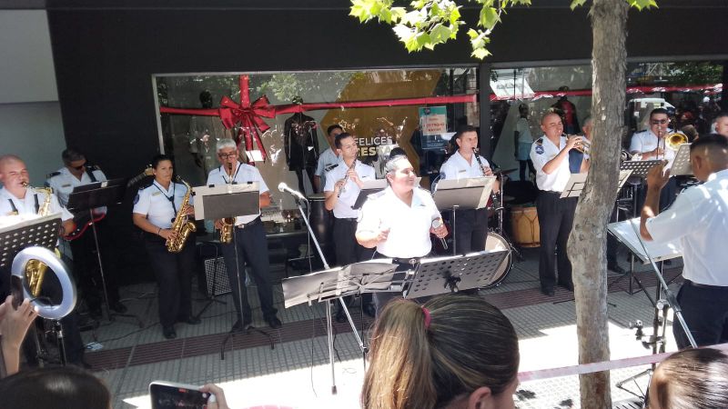 Video: La Banda de Música de la Policía ofreció su tradicional recital navideño