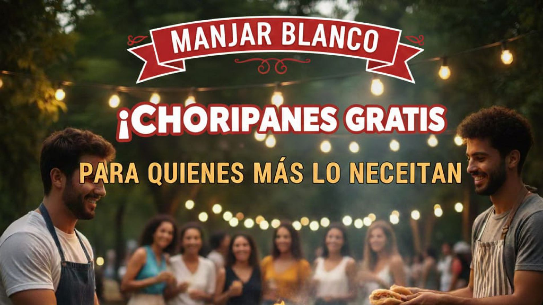 "Manjar Blanco" ofrece choripanes gratis en esta Nochebuena