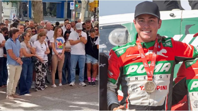 Emotivo pedido por la recuperación del piloto Juan Cruz Yacopini