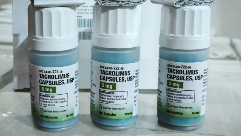 Trasplantados: el gobierno adquirió medicamentos provenientes de la India