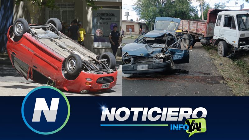 Accidentes en San Rafael: jueves y viernes con graves siniestros viales