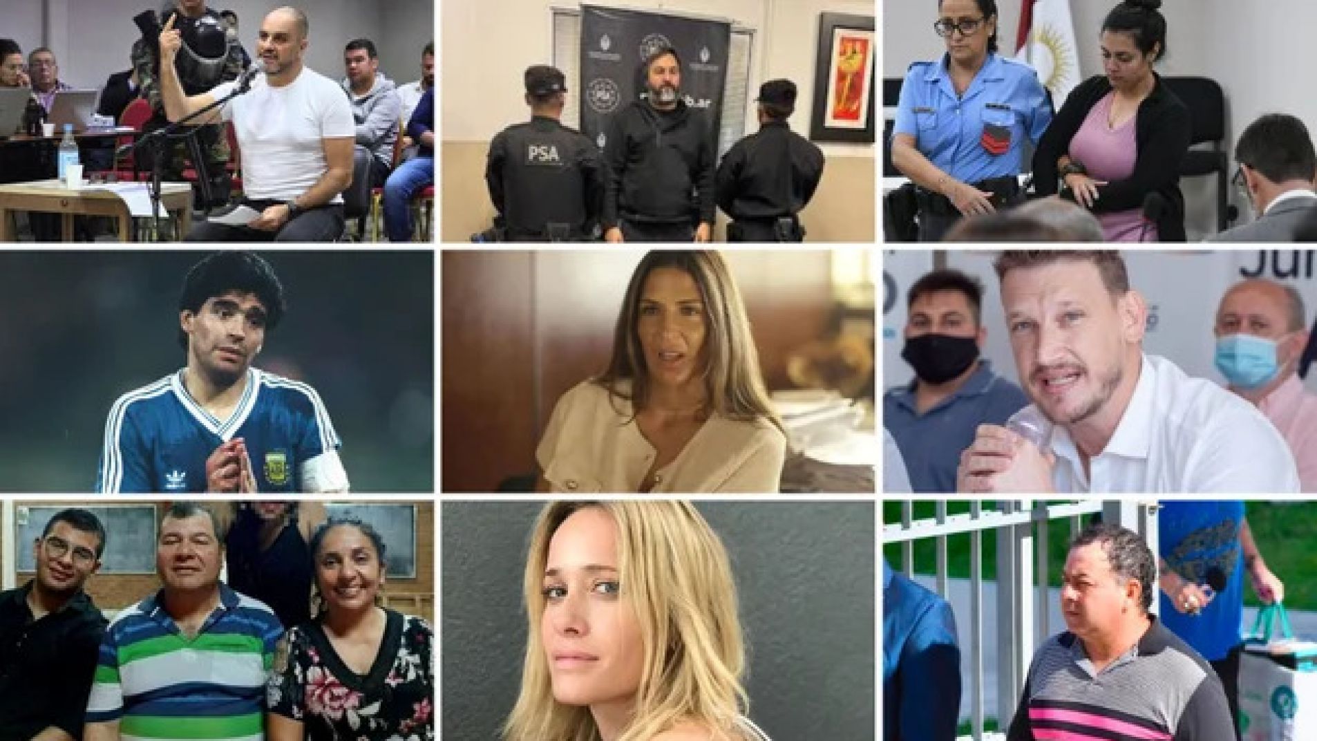 Diego, Cuadernos, el Clan Sena: los casos judiciales más impactantes del año