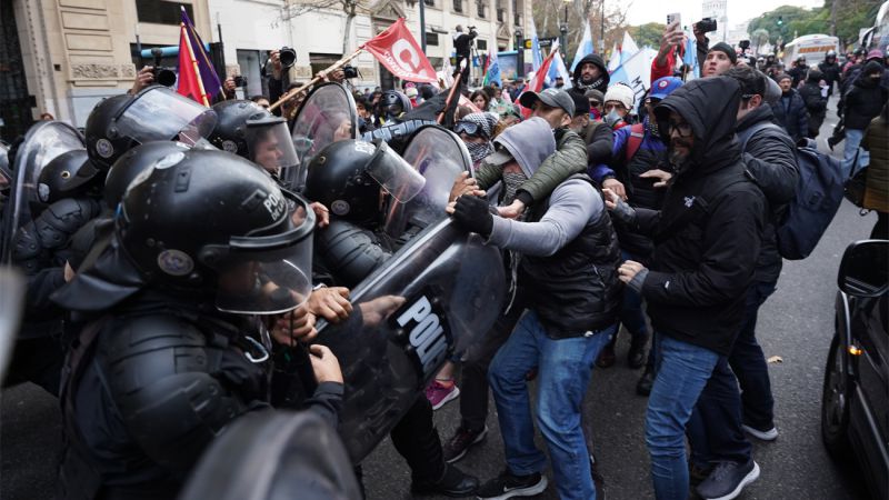 Declararon la nulidad del protocolo antipiquetes aplicado por el Gobierno