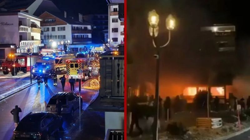 Tragedia en Suiza: 40 muertos y 100 heridos al incendiarse un bar (videos)