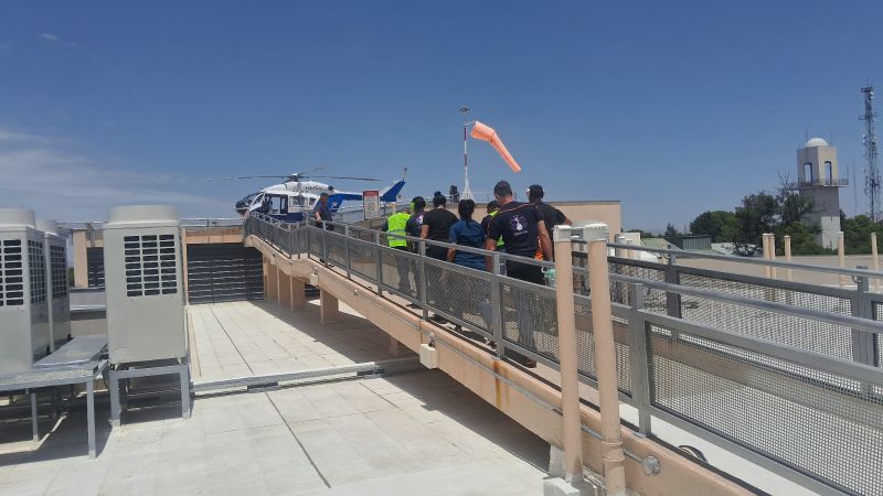Video: nuevo traslado de un paciente en el helicóptero sanitario