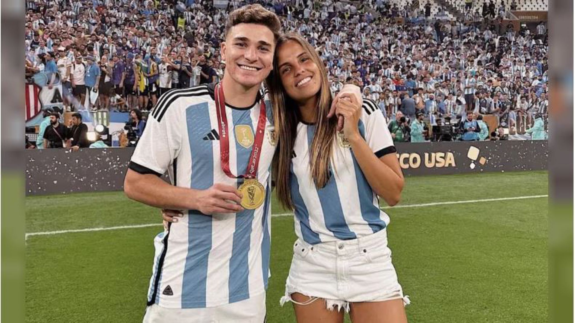 Nació Amadeo, el hijo de Julián Álvarez: la foto viral que subió el delantero