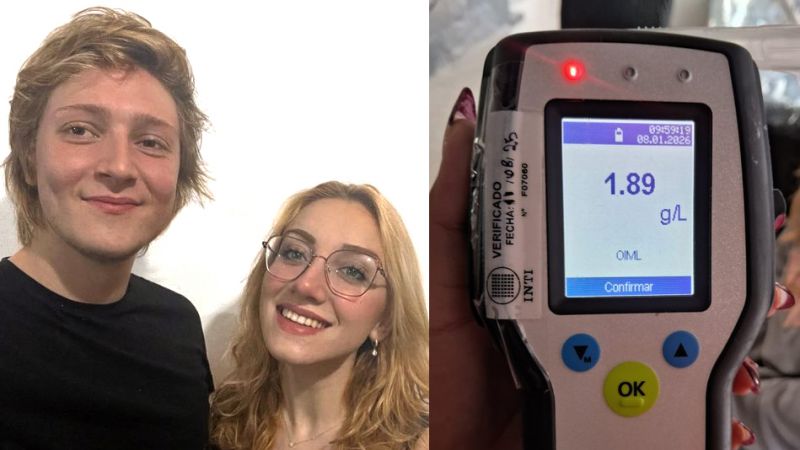 Influencer libertaria: Eugenia Rolón chocó borracha contra un poste (Video)