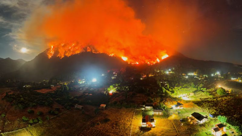 Fuego en la Patagonia: las condiciones que aumentan el riesgo