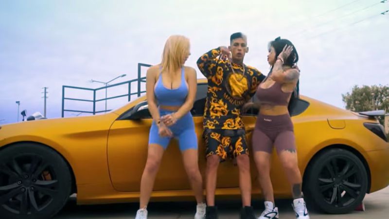 Los autos de contrabando que usaron en clips L-Gante, La Joaqui y la "China"