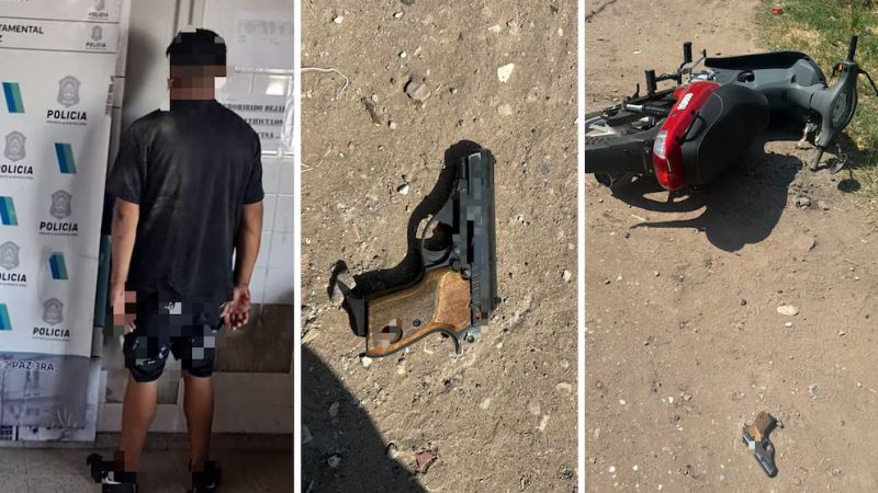 Un menor y un adolescente mataron a un vecino para robarle la moto (video)