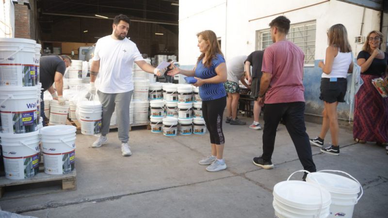 Comenzó el "Operativo Pintura Escolar 2026" en el sur mendocino