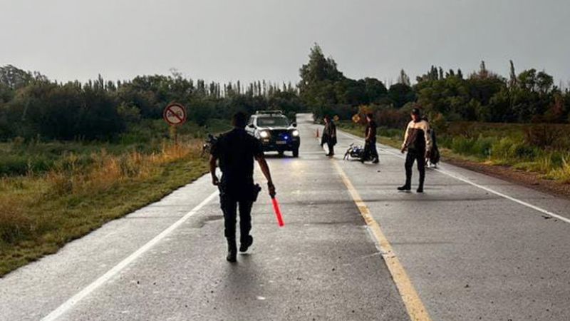 Un motociclista murió tras chocar contra un guardarrail en La Llave