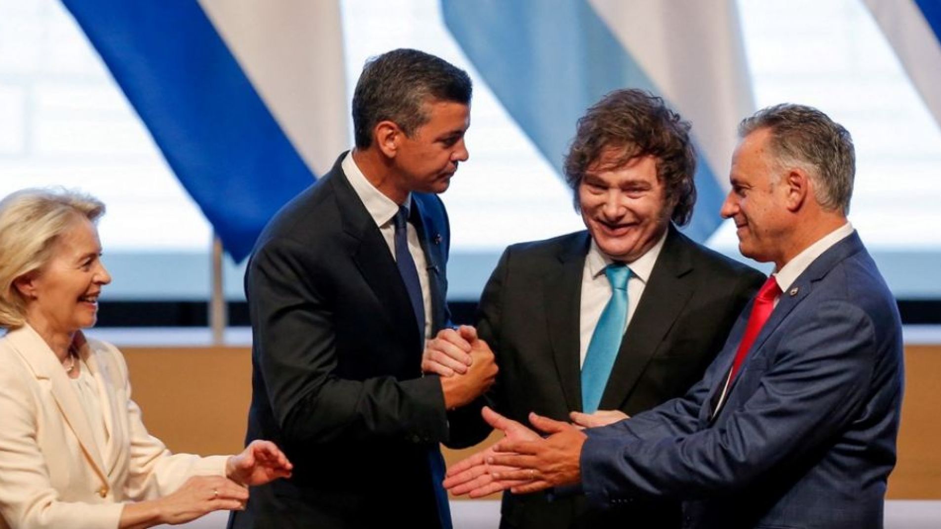 Tras 26 años de negociaciones los países del Mercosur firmaron con la UE