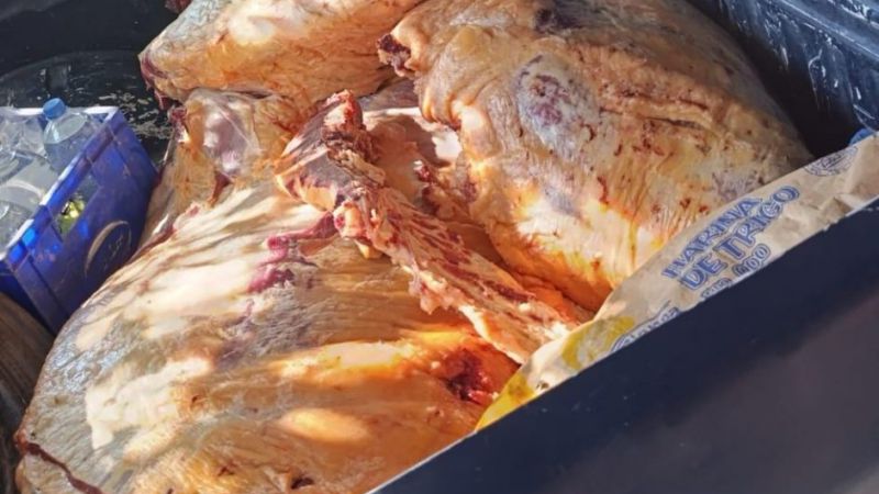 En un operativo secuestraron 260 kilos de carne en mal estado
