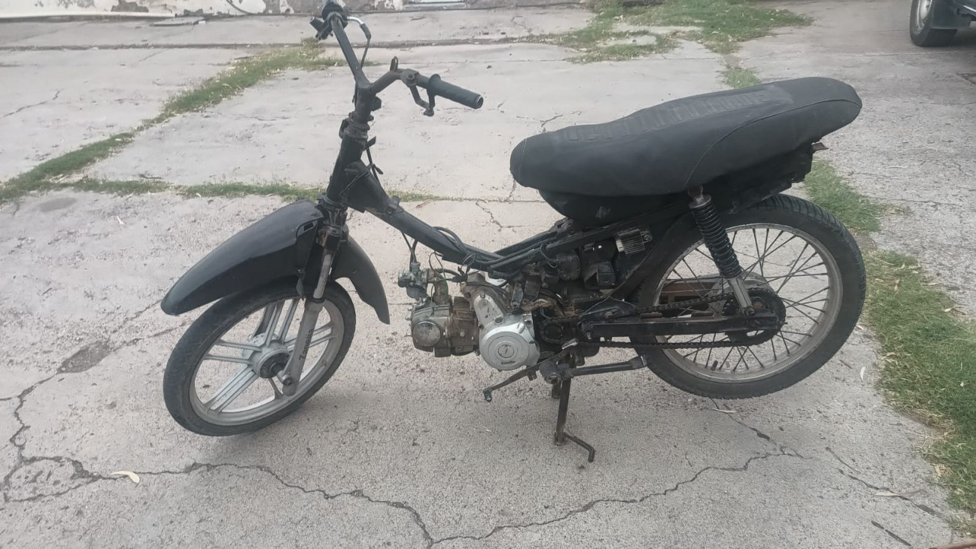 Tras una persecución detuvieron a un motociclista en Villa Atuel