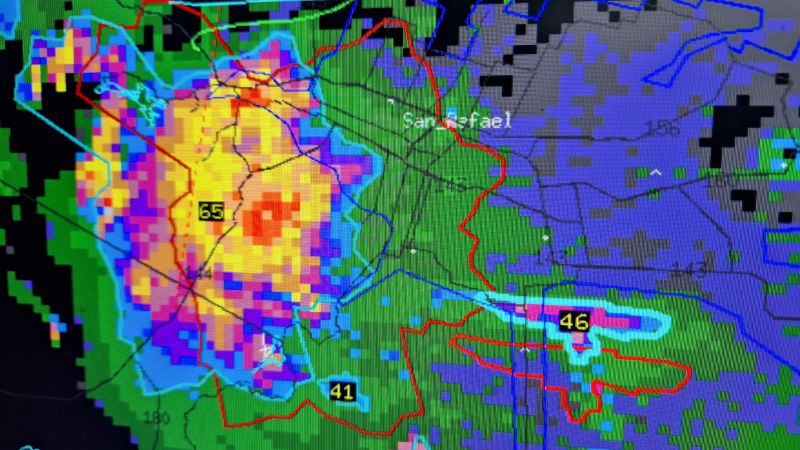 Máxima precaución por importante celda que amenaza con su llegada