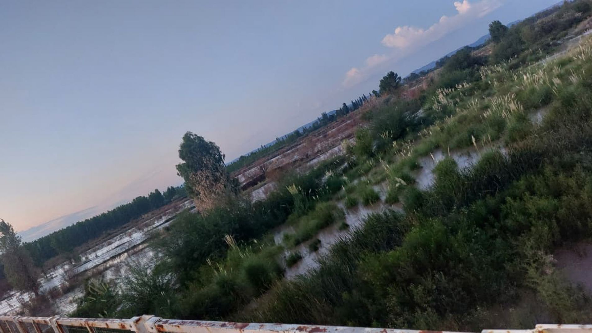 En video e imágenes las consecuencias de la tormenta en San Rafael