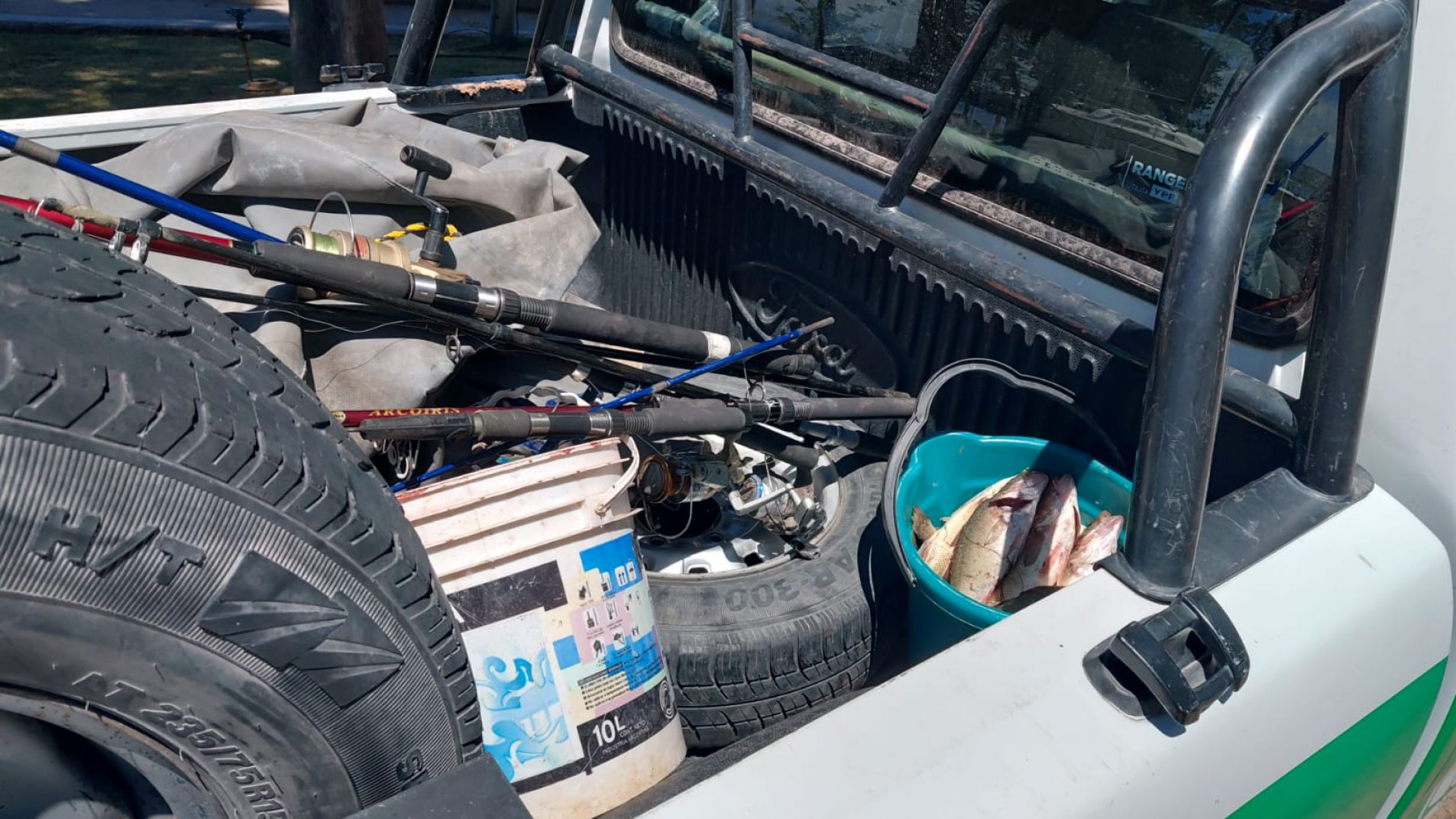 Secuestraron varias lanchas en El Nihuil e incautaron la pesca