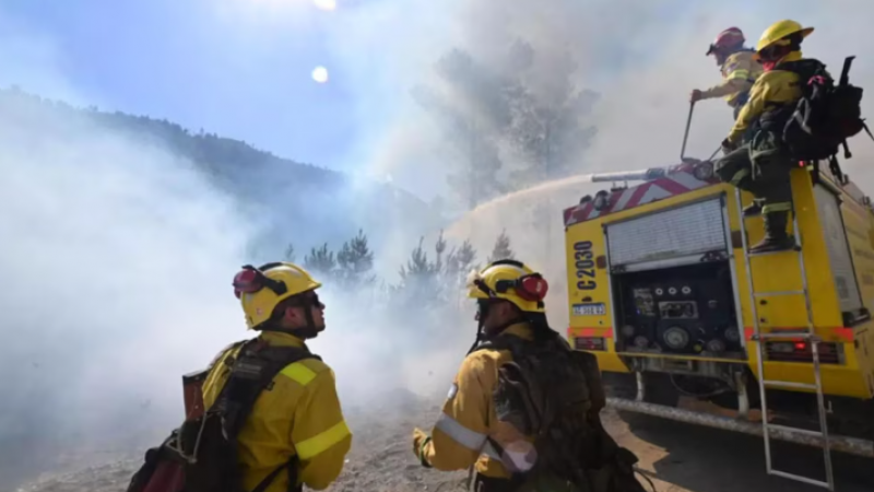 Las llamas arrasaron 40 mil hectáreas en Chubut: así luchan contra el fuego