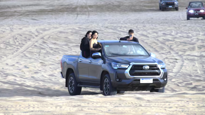 Turistas mendocinos volcaron durante una travesía en Villa Gessell