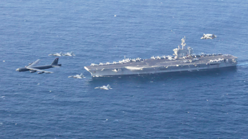 Donald Trump envió una gran flota a Irán y dijo que "el tiempo se acaba"