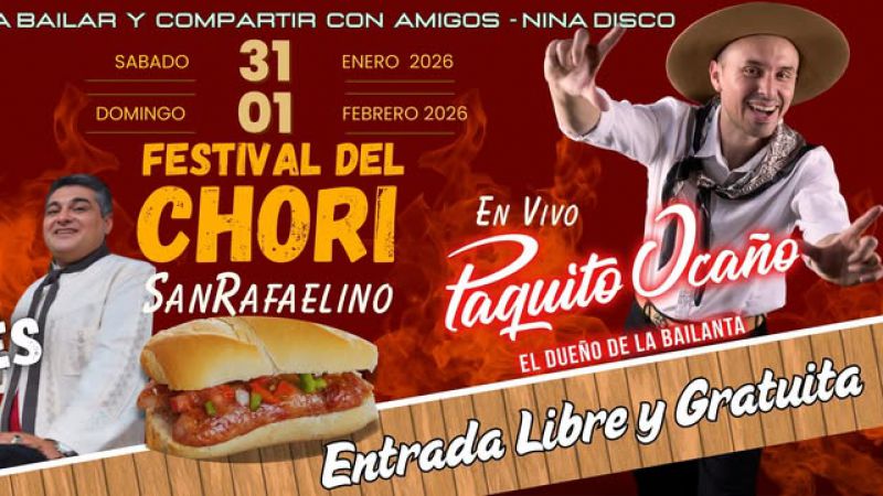 Llega el Primer Festival del Chori a San Rafael