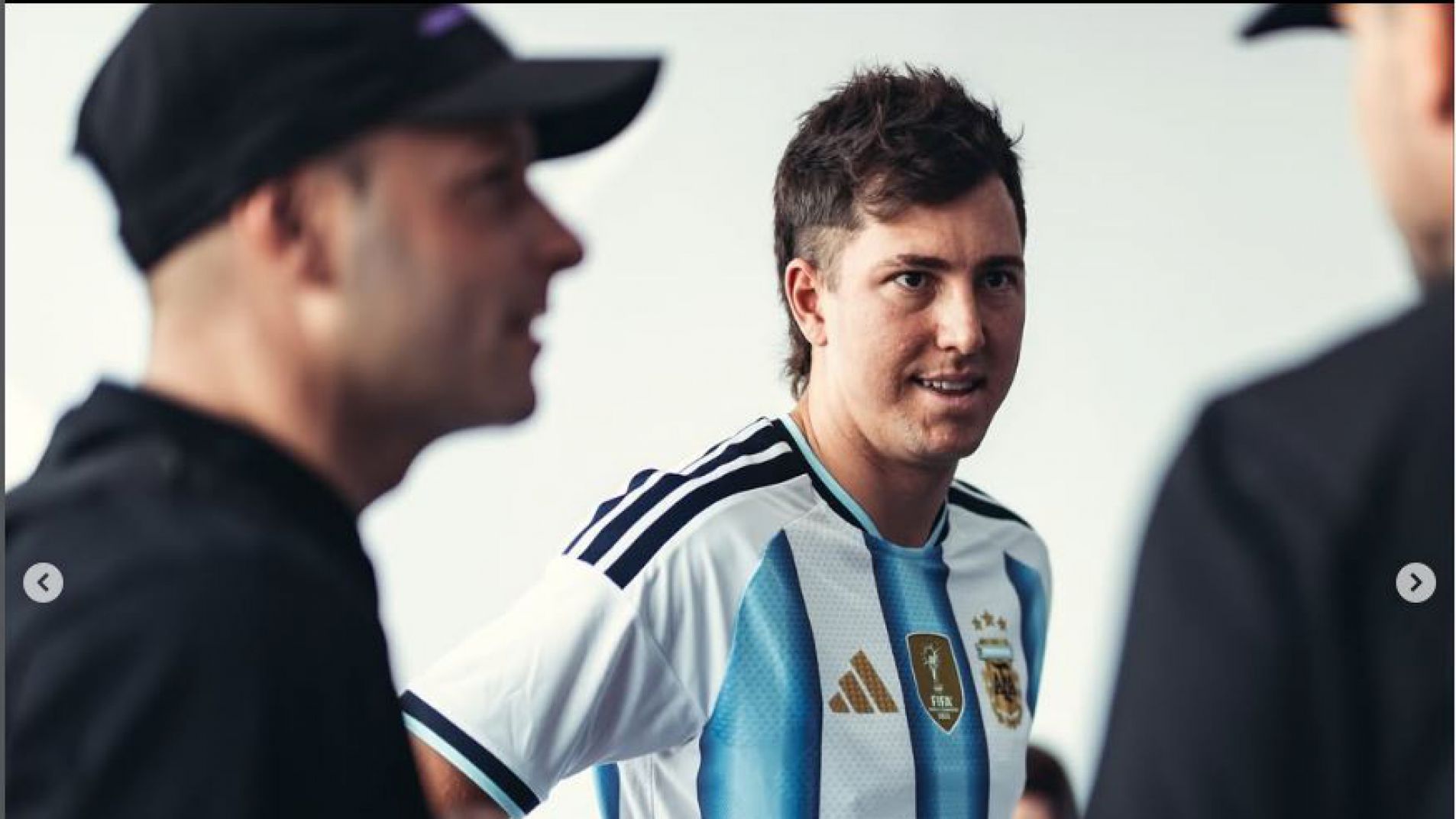 Juan Cruz Yacopini publicó su primer mensaje a mas de un mes del accidente