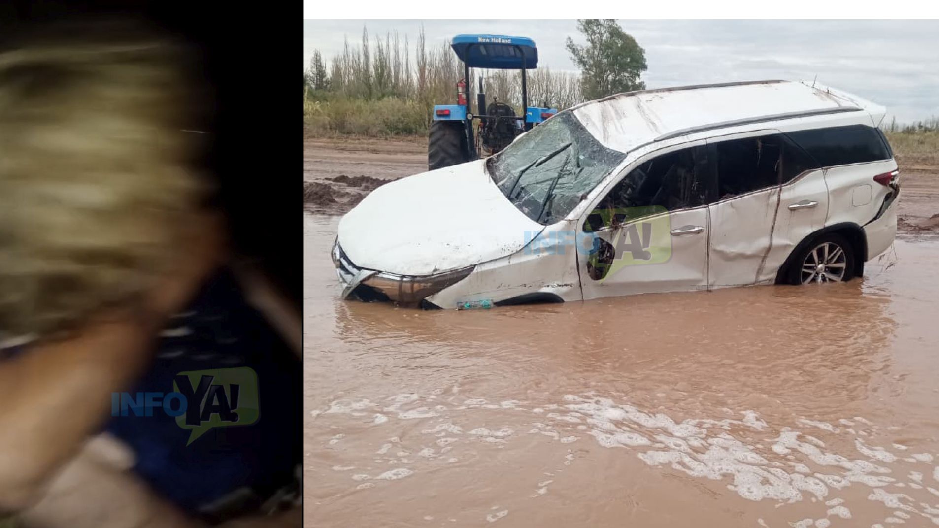 Video del rescate: Nazareno y Didier le salvaron la vida a los abuelos