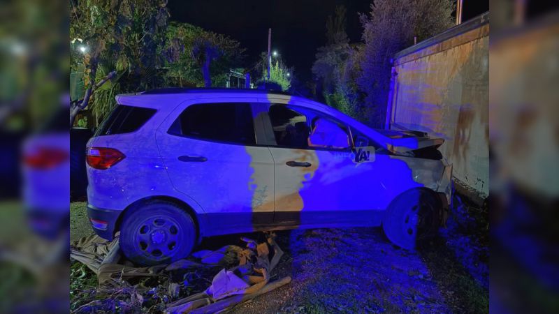 Iba por calle El Toledano y se despistó: dio positivo en el test de alcohol