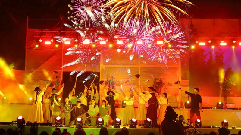 En Alvear usaron pirotecnia prohibida en la Fiesta de la Vendimia