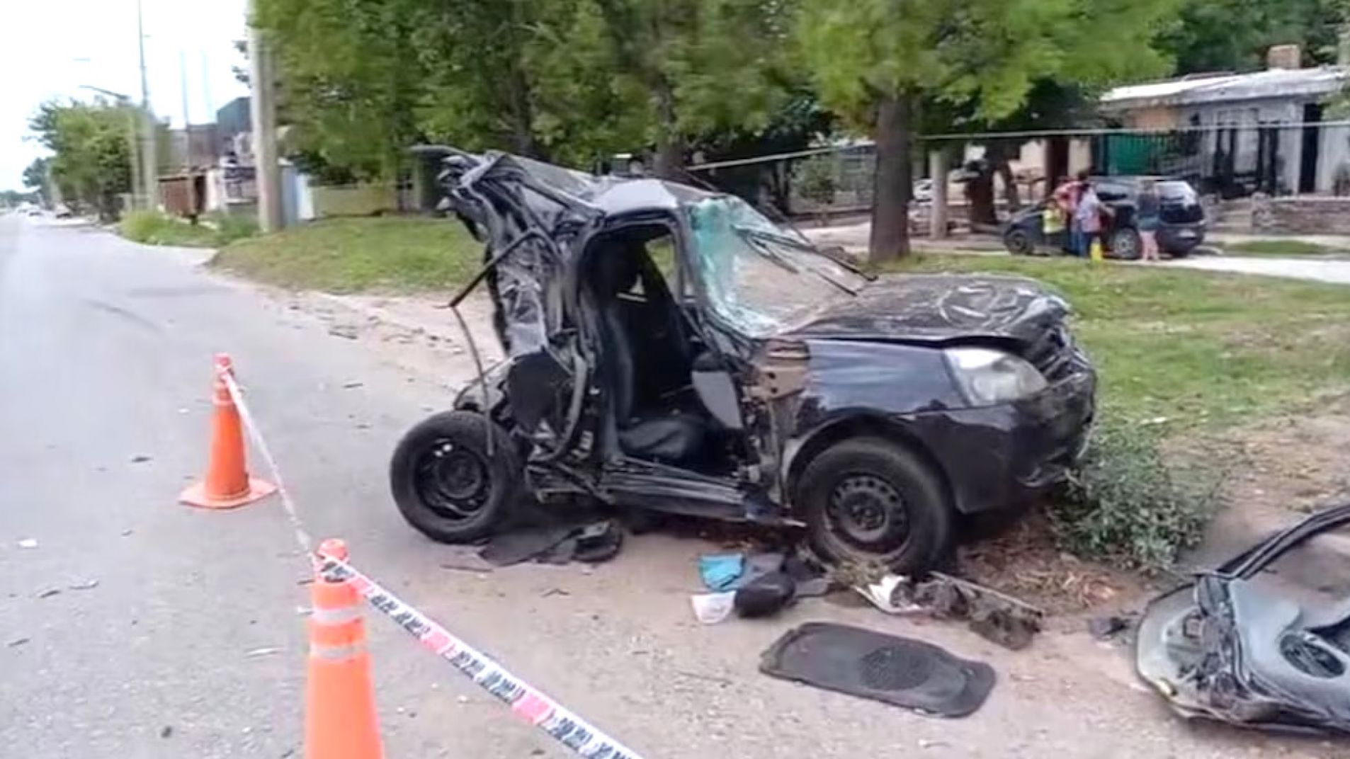 Brutal choque: conductor embistió a un auto y mató a un matrimonio