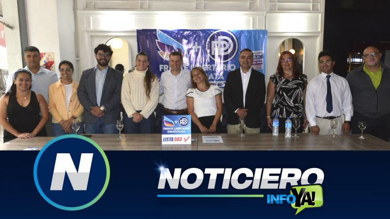El Frente Libertario Demócrata presentó sus candidatos