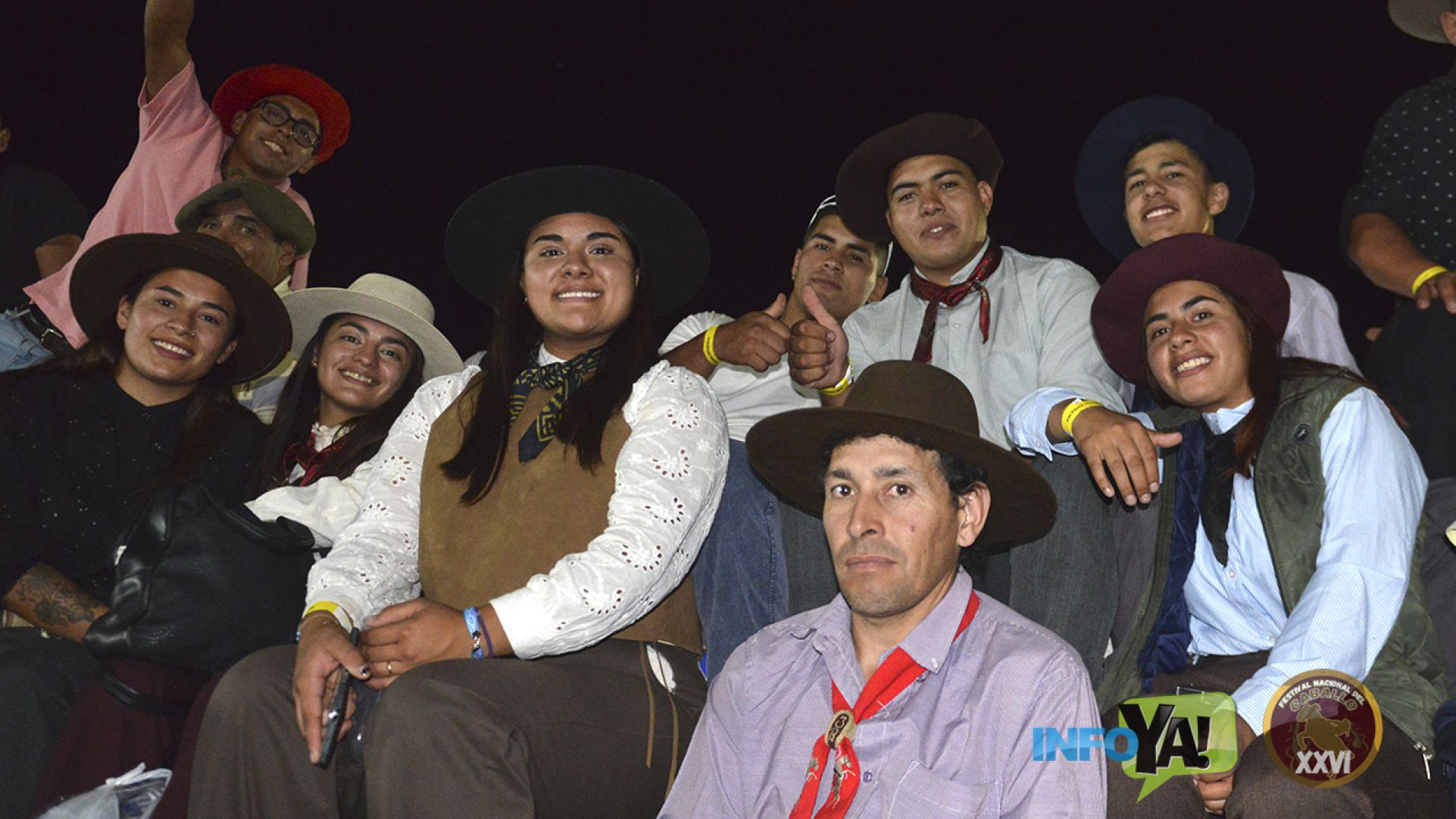 Una gran cantidad de personas disfrutaron del festival.